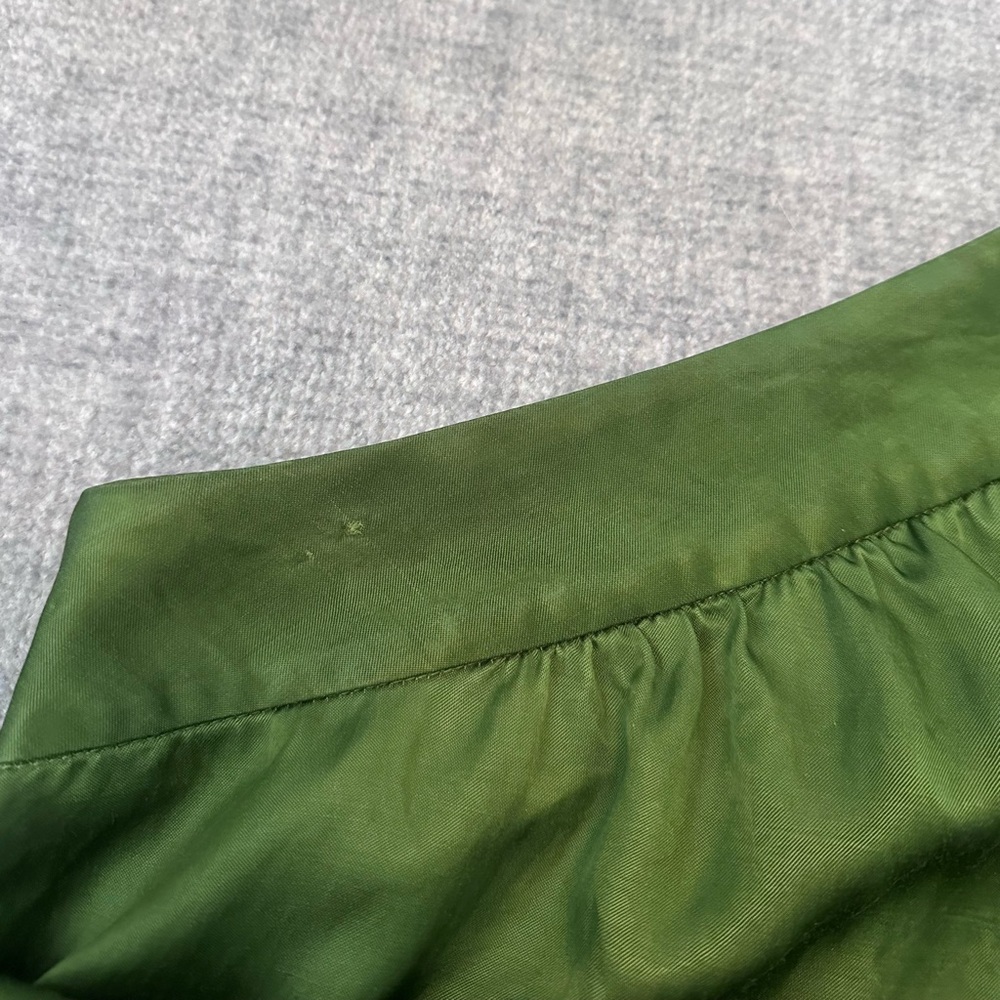 Free People Soa Tie One Shoulder Silky Maxi Dress Gown Emerald Green Size S - Picture 13 of 15